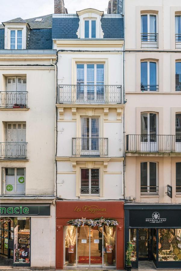 L'Etablissement Toimoinou, Hyper-Centre, Vue Marche, Proche Mer 150M, Lits Faits A Votre Arrivee, Serviettes De Toilette, Menage, Inclu, Netflix, Accueil En Personne 迪耶普 外观 照片